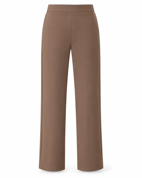 Premium Midnight Black Tailored Trousers