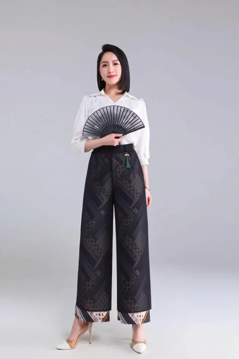 Comfort Midnight Black Tailored Trousers