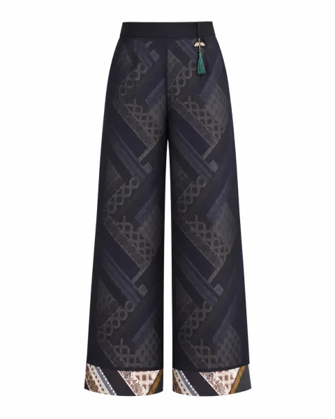 Comfort Midnight Black Tailored Trousers