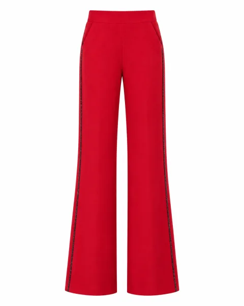 Trend Rouge Red Tailored Trousers