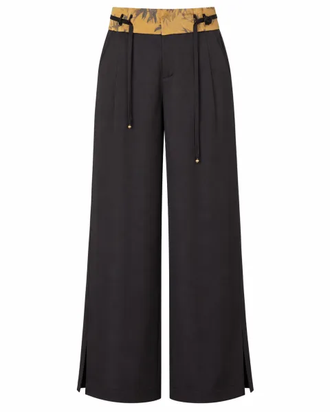 Comfort Midnight Black Tailored Trousers