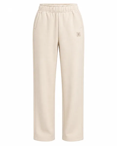 Premium Beige Tailored Trousers