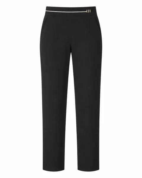 Trend Midnight Black Cropped Trousers