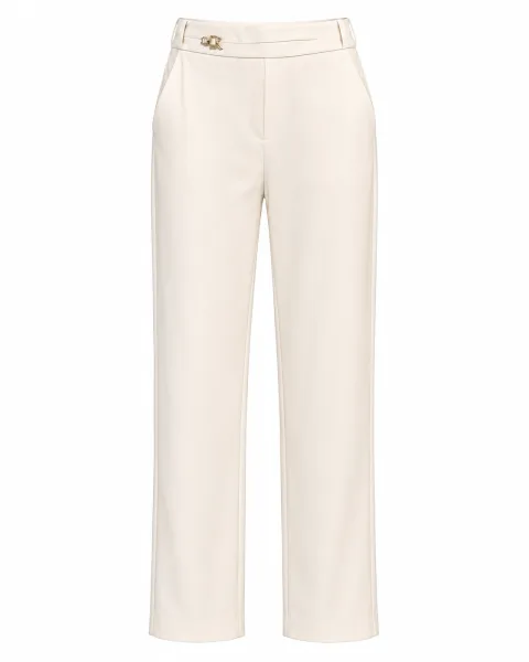 Comfort Cream Tailored Trousers