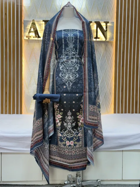 Zam Zam Ornate Scroll Dots - alternate view