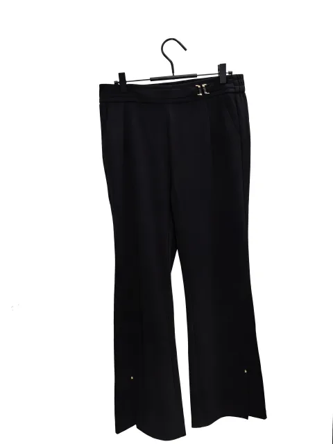 High Quality Midnight Black Tailored Trousers