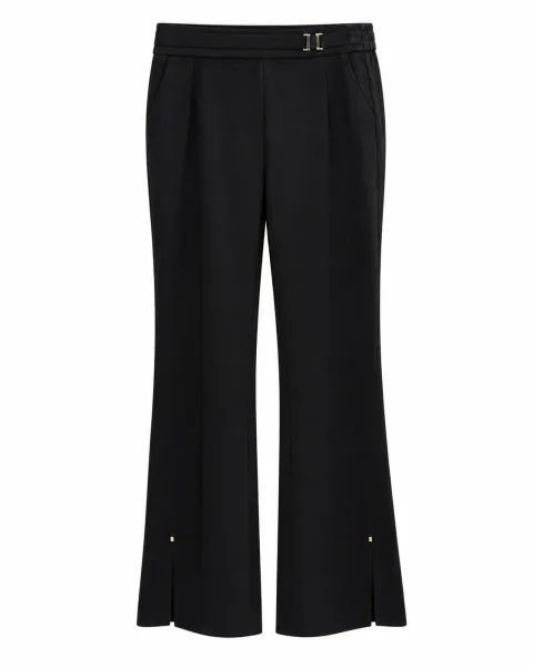 High Quality Midnight Black Tailored Trousers