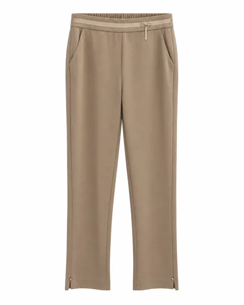 Premium Desert Khaki Tailored Trousers - alternate view
