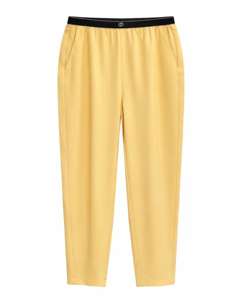 High Quality Golden Yellow Harem Trousers