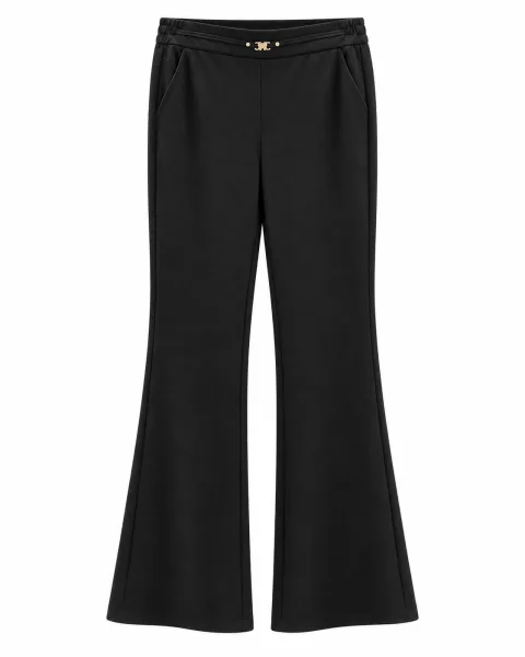 Trend Midnight Black Tailored Trousers