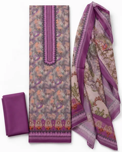Zam Zam Lilac Tulip Leaf Purple Neck