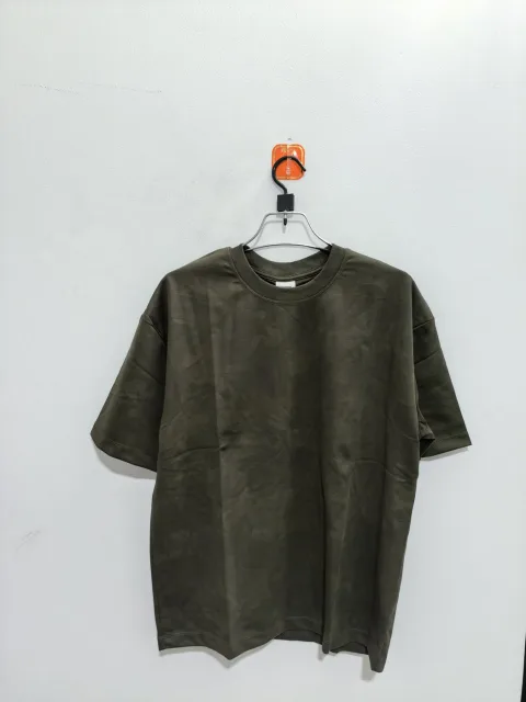 Men's Leaf Print Short Sleeve T-Shirt - Style 2669 - alternate view