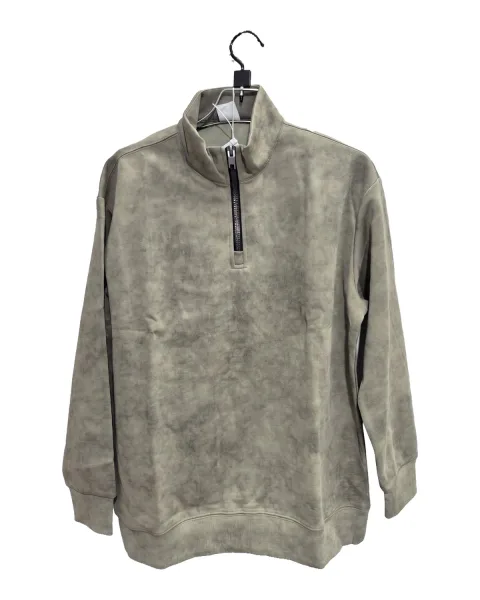 Men's Half-Zip Mock Neck Sweatshirt - Style 9101 - alternate view