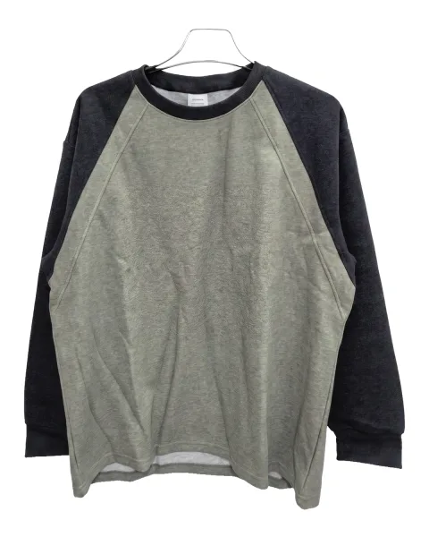 Men's Color-Block Raglan Crewneck Sweatshirt - Style 9129 - alternate view
