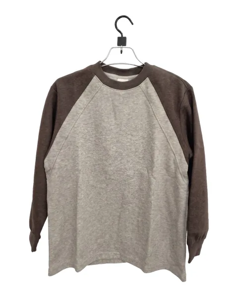 Men's Color-Block Raglan Crewneck Sweatshirt - Style 9129