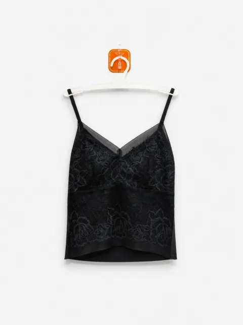 Women's Lace Beautiful-Back Camisole - Style 698 - alternate view