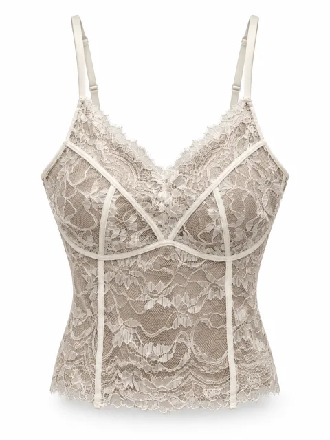 Women's Lace Bustier Camisole - Style 110