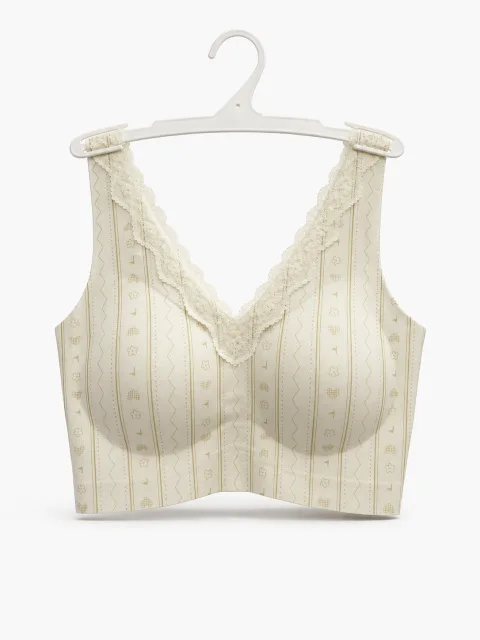 Women's Patterned Bra - Style 1808 - alternate view