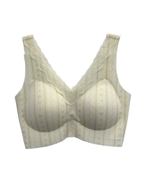 Women's Patterned Bra - Style 1808 - alternate view