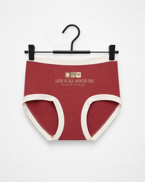 Women's Red Underwear
