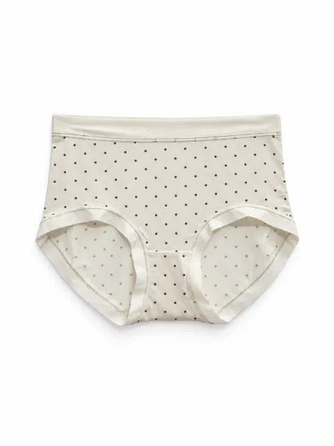 Women's Cream with polka dots Underwear