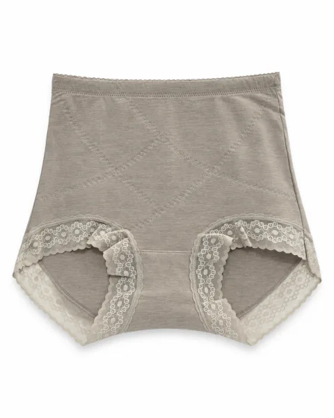 Women's Beige/Nude with lace trim Underwear