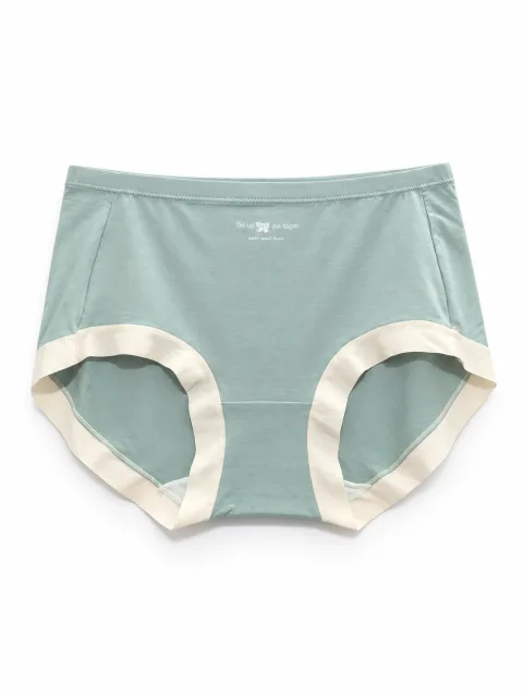 Women's Sage Green with cream trim Panty