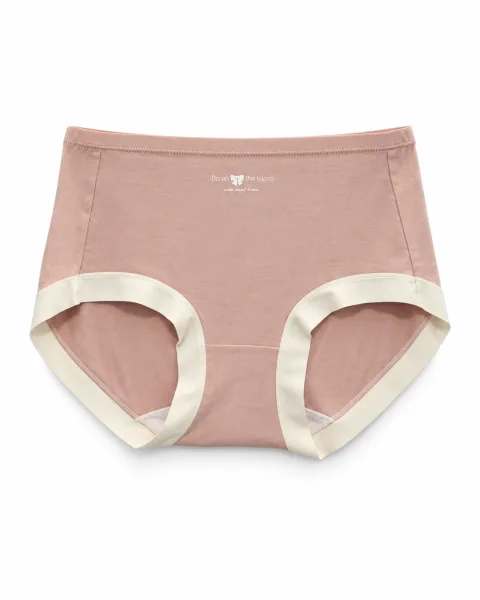 Women's Pink/Peach with cream trim Underwear