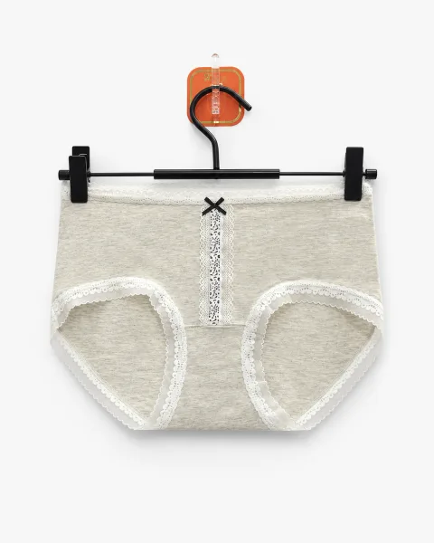 Women's Beige/Grey Heather Panty