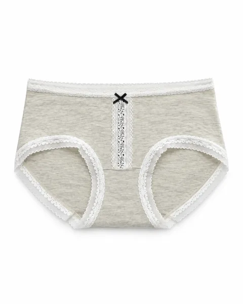 Women's Beige/Grey Heather Panty