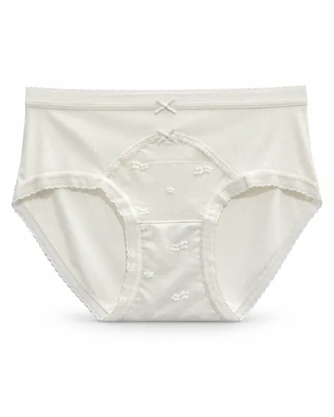 Women's Cream/Off-white Underwear