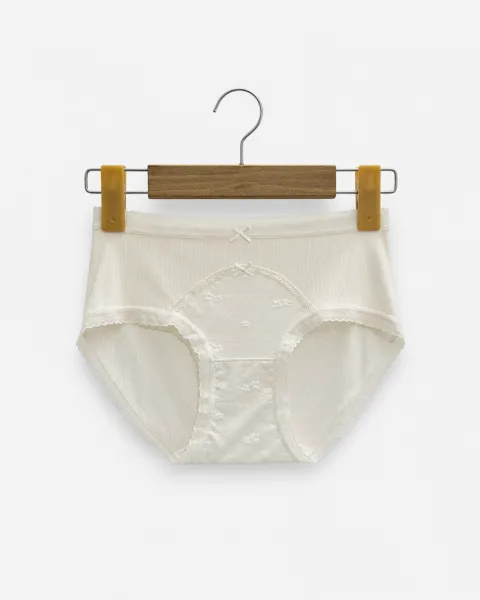 Women's Cream/Off-white Underwear