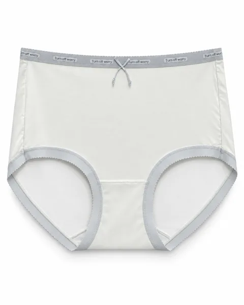 Women's Assorted Multi-Color 3-Piece Ice-Silk Cooling High-Waist Panty Pack - alternate view