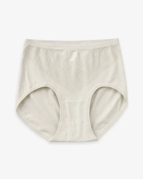 Women's 7A Antibacterial High-Waist Panty - Style 8801BRIEF - alternate view