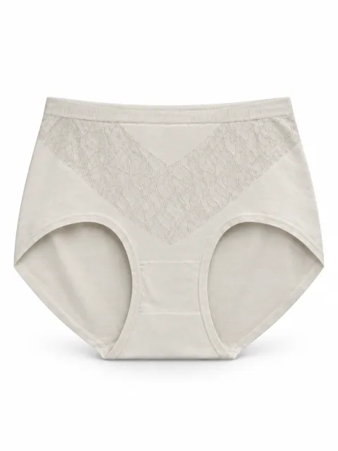 Women's 7A Antibacterial High-Waist Panty - Style 8801BRIEF - alternate view