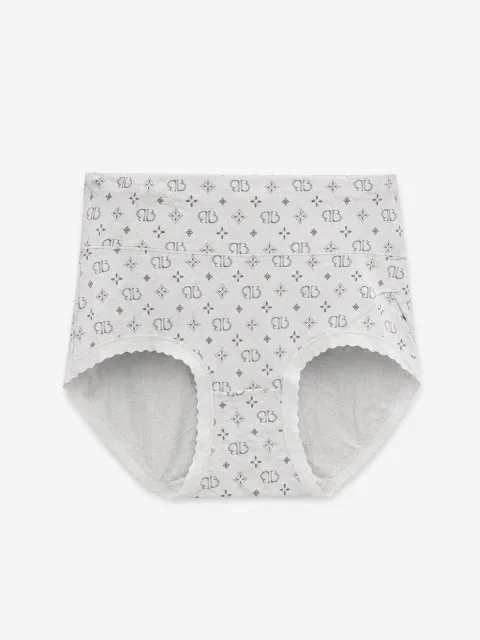 Women's XINMENGER Printed High-Waist Briefs - Style 5908 - alternate view
