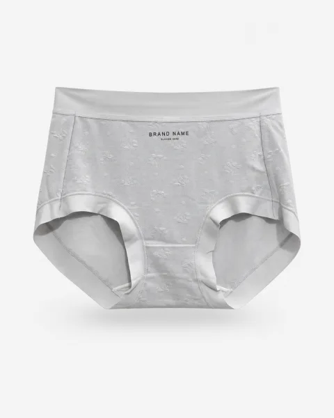 Women's Textured Comfort High-Waist Briefs - Style 507