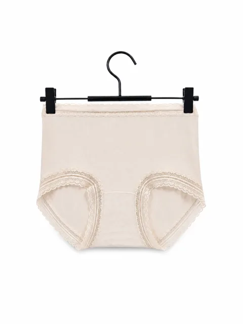 Women's Lace-Trim High-Waist Briefs - Style U80029