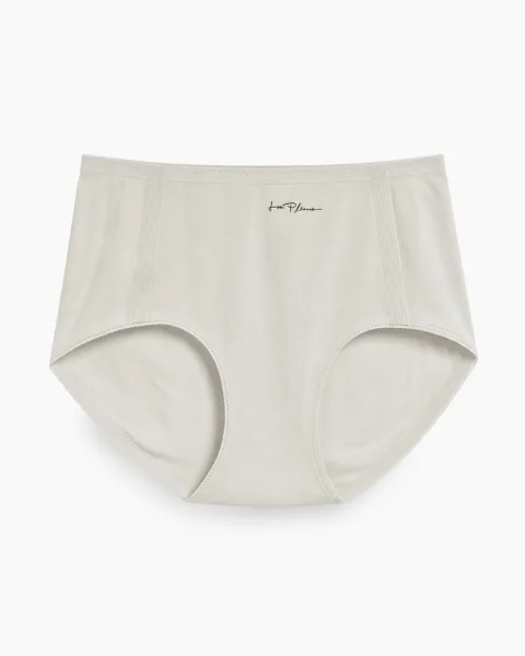 Women's Mesh-Panel High-Waist Briefs - Style 2658