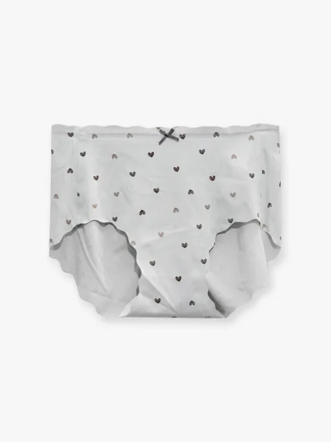 Women's Printed Seamless High-Waist Briefs - Style 6349