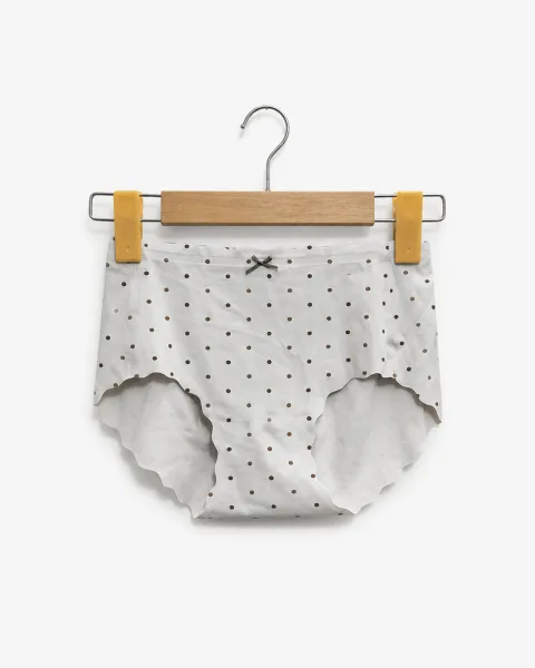 Women's Printed Seamless High-Waist Briefs - Style 6349 - alternate view