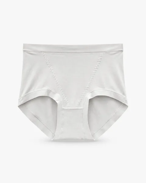 Women's 60S Modal High-Waist Briefs - Style 801 - alternate view