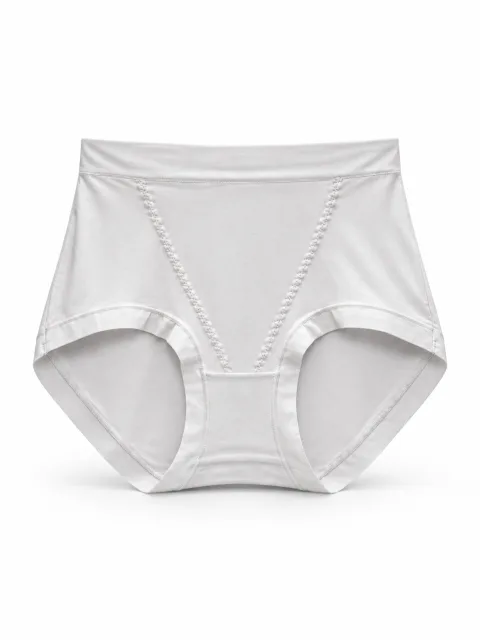 Women's 60S Modal High-Waist Briefs - Style 801 - alternate view