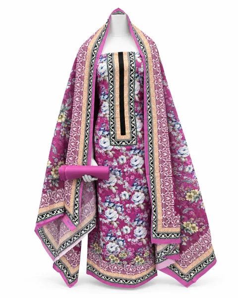 Zam Zam Fuchsia Ribbon Bloom - alternate view