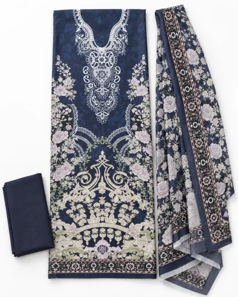 Zam Zam Navy Mirrored Crest