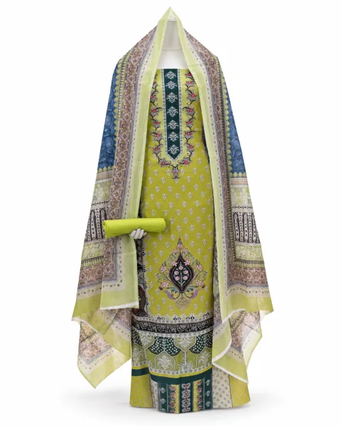 Zam Zam Lime Green Jewel Panel - alternate view