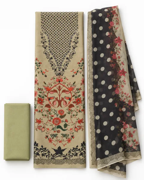 Zam Zam Beige Polka Rose