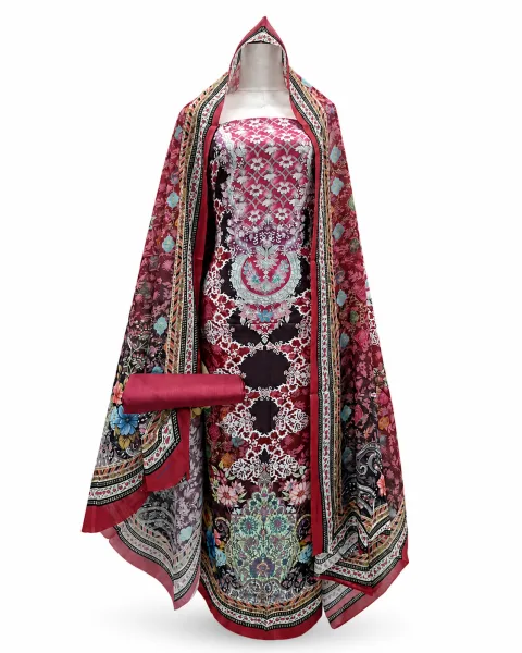 Zam Zam Red Lace Mosaic
