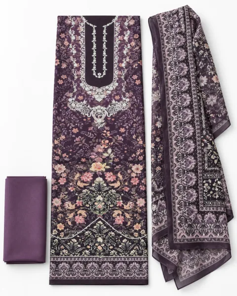 Zam Zam Purple Necklace Garden
