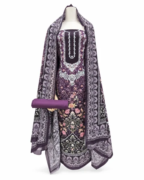 Zam Zam Purple Necklace Garden - alternate view